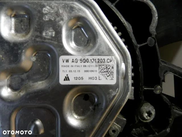 WENTYLATOR CHŁODNICY AUDI SEAT SKODA VOLKSWAGEN 1.6 2.0 TDI 5Q0121203CP - 5