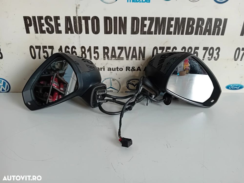 Oglinzi Oglinda Audi A3 8V Facelift 2016 2020 Pliabile Electric Volan Stanga - 2