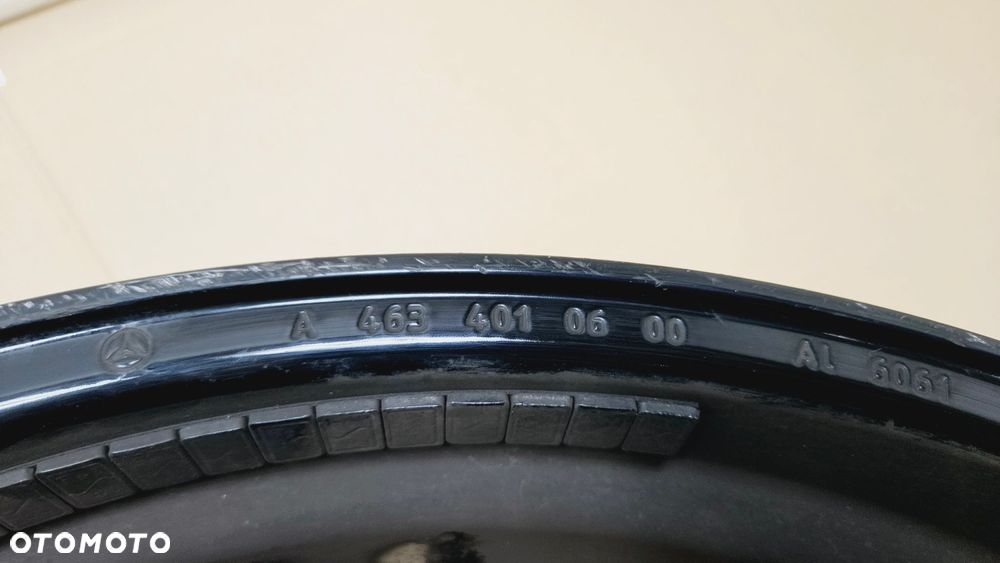 felga aluminiowa mercedes g-klasa 22'' 9,5j et58 a463 - 9