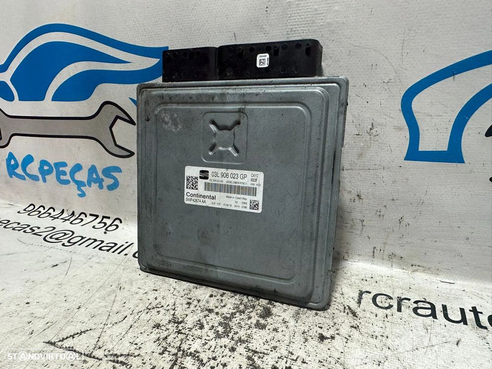 .Centralina Motor Original Continental Seat Leon CAY CAYC 1.6 TDi 03L906023GP 5WP42674AA PCR2.1 2009-2013 - 7