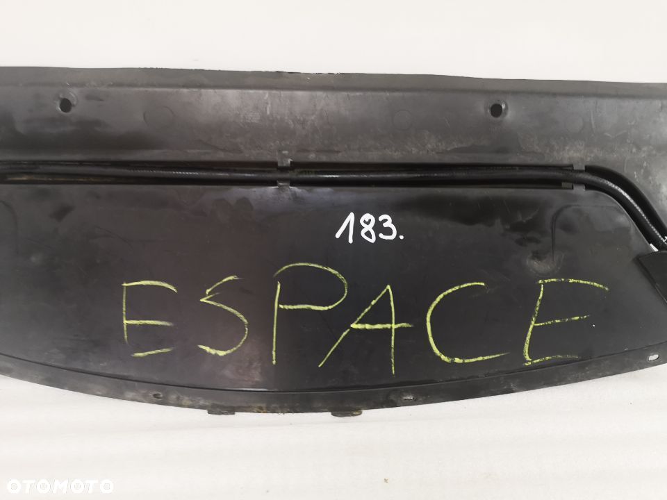 RENUALT ESPACE IV 02-06 OSŁONA / PŁYTA POD ZDERZAK + WĘŻYK DO SPRYSKÓW NR AUKCJI OSŁ183 - 5