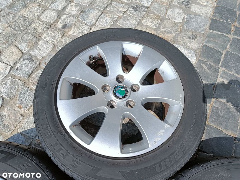 Felgi Aluminiowe 16 Skoda Superb 5x112 ET45 3T0601025 Seat Audi VW - 7