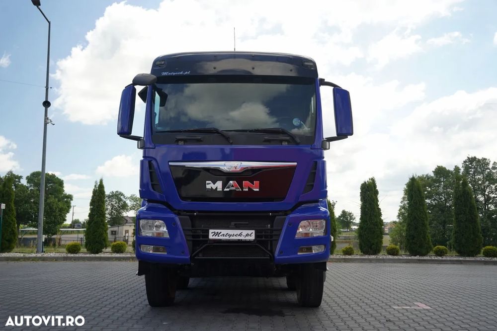 MAN TGS 35.460 / 8x4 / REAR TIPPER / HYDRAULIC FLAP / NAVI / AUTOMATIC - 18