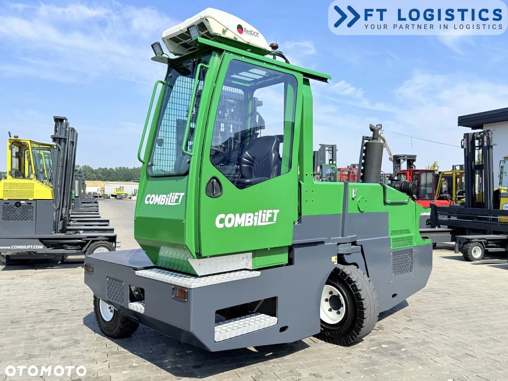 Combilift WÓZEK CZTEROKIERUNKOWY - WIELOKIERUNKOWY | COMBILIFT C5000SL | GAS | TRIPLEX 5500 MM | POZYCJONER WIDEŁ | WOLNY SKOK | NOWE OPONY | OGRZEWANIE + KLIMATYZACJA | PO SERWISIE | STAN IDEALNY - 27