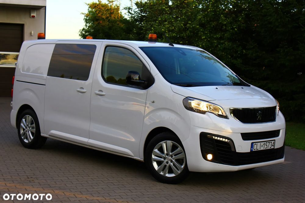 Peugeot EXPERT 2.0 177KM AUTOMAT BRYGADÓWKA 6 OSOBOWY NAVIGACJA KAMERA COFANIA ŁADNE AUTO - 2