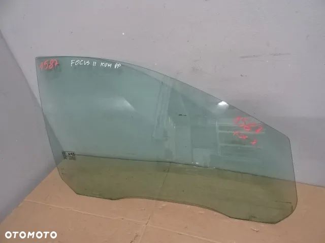 SZYBA DRZWI PRAWY PRZÓD FORD FOCUS MK2 KOMBI NR1587 - 1