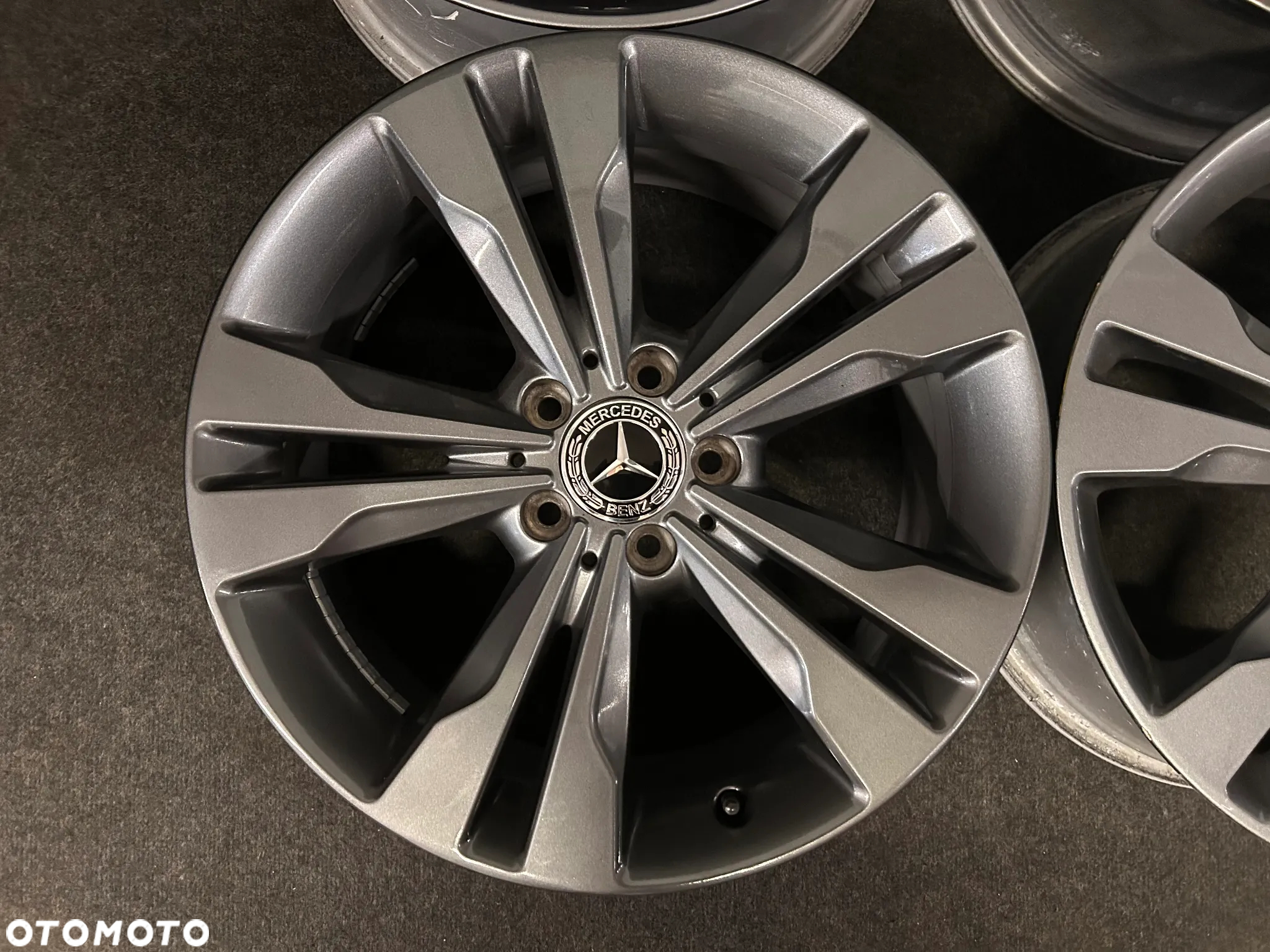 Alufelgi Mercedes A-Klasa W176, B-Klasa W246, CLA 18 cali 5x112 4szt. Ładne! - 14
