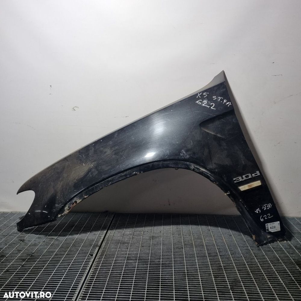 Aripa Stanga Fata BMW X5 E53 2000 - 2003 4 Usi NEGRU (622) - 1