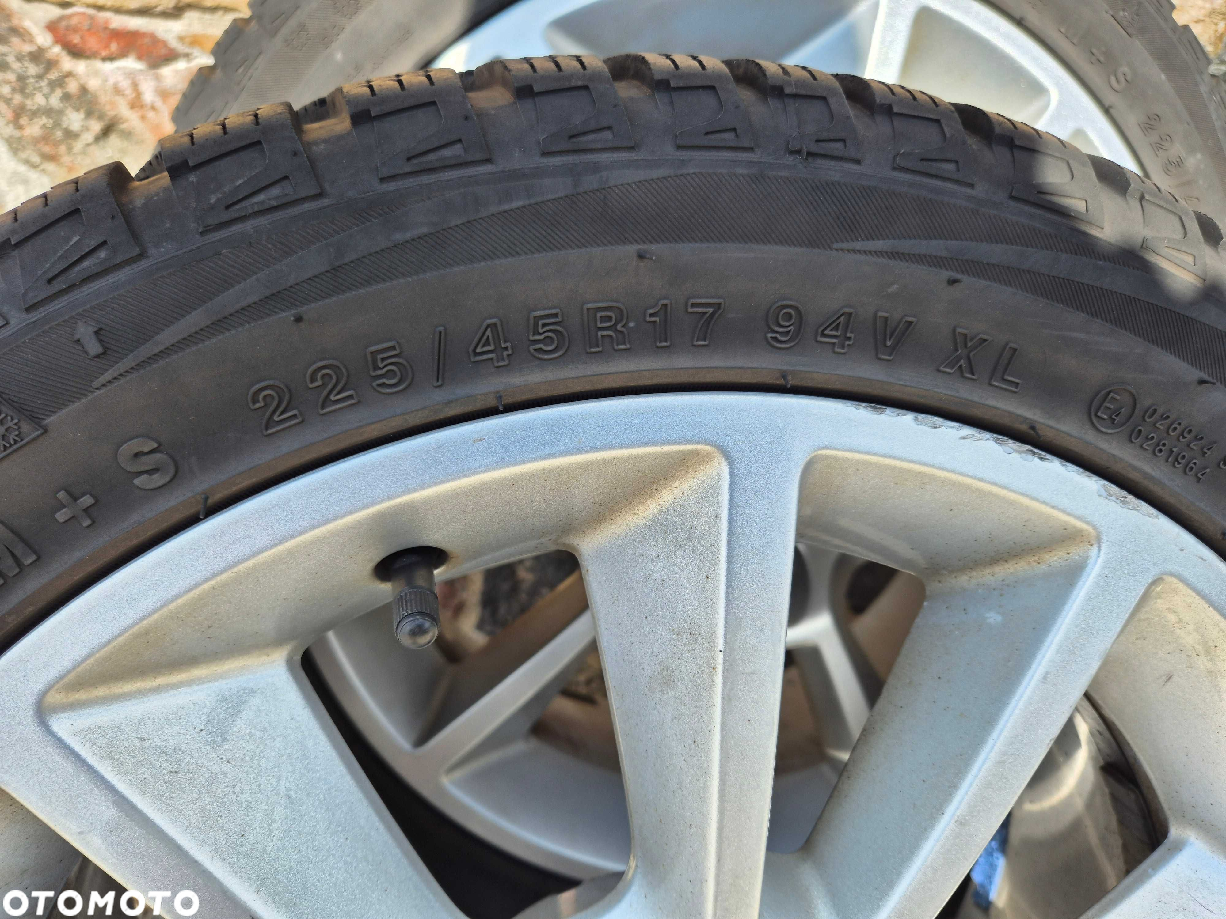 koła alufelgi opel astra h zafira b OPC 5X110 225/45R17 ET39 oryginał - 6