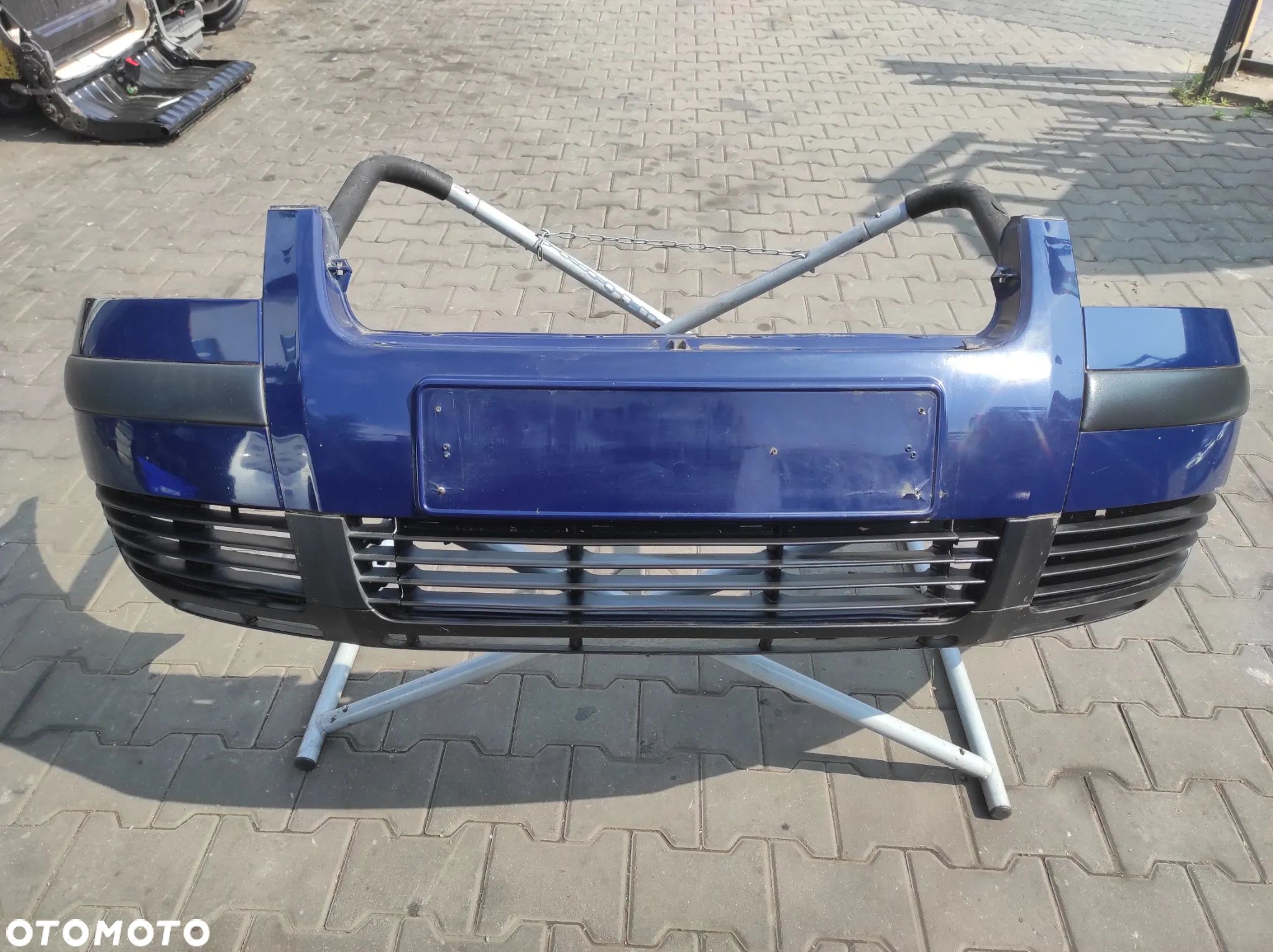 ZDERZAK PRZEDNI PRZÓD VW PASSAT B5 LIFT LA5E NIEBIESKI WYSYŁKA !!!! - 1