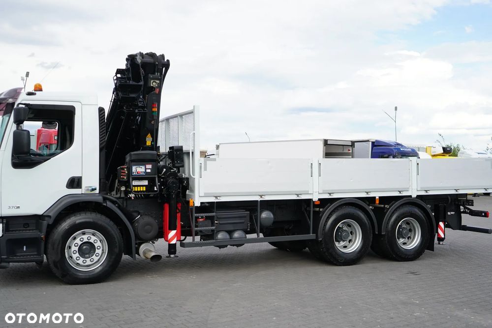Renault PREMIUM / 370 / 6 X 4 / SKRZYNIOWY + HDS / HIAB 377 EP - 4 / PILOT - 36