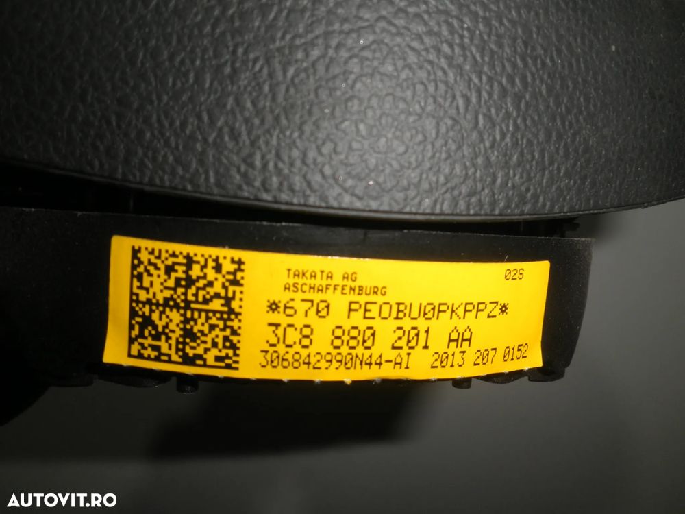 Airbag volan VW Passat B7, CC, 3C8880201AA - 3
