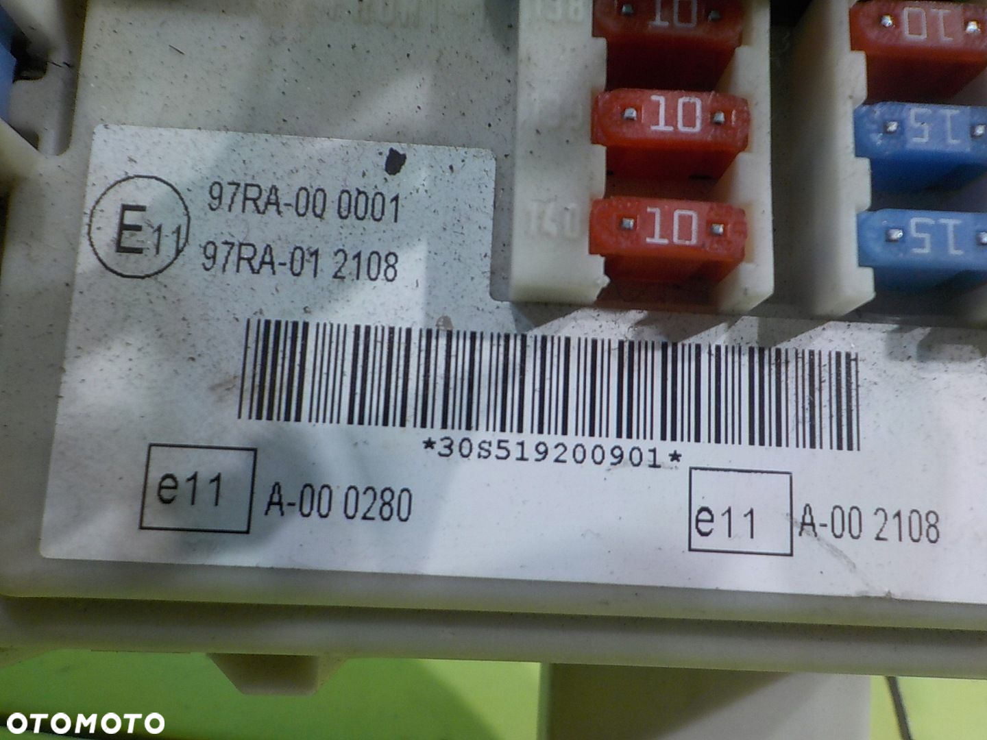 OPEL CORSA E 1.4 B 16r HB 5D skrzynka bezpiecznikow 7M5T-14A073-JB - 5