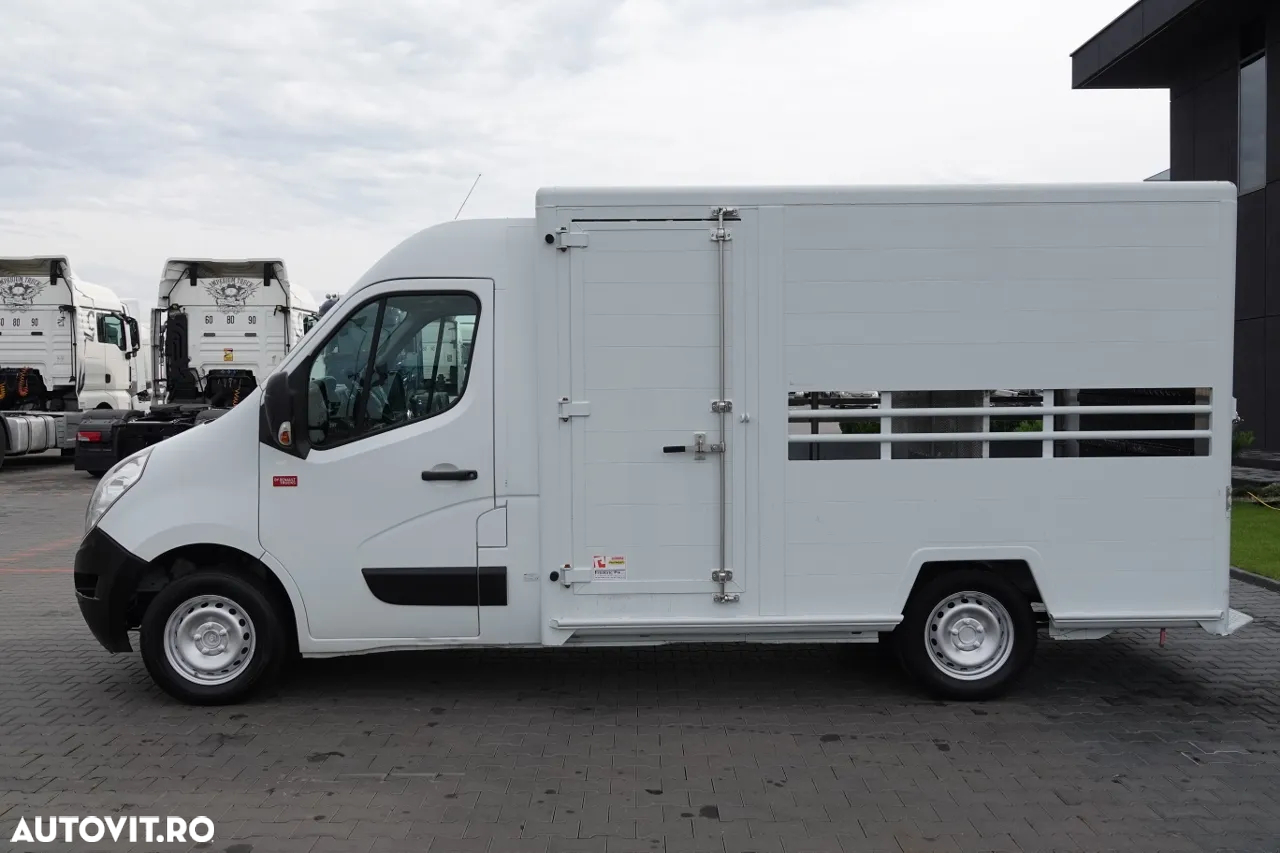 Renault MASTER / PENTRU ZEPTEL / PENTRU TRANSPORT ANIMALE / 2016 / IMPORTAT - 4