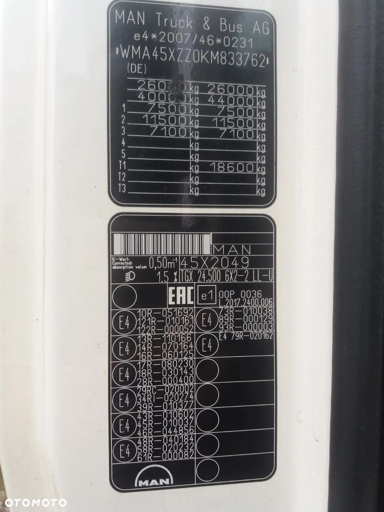 MAN TGX - 12