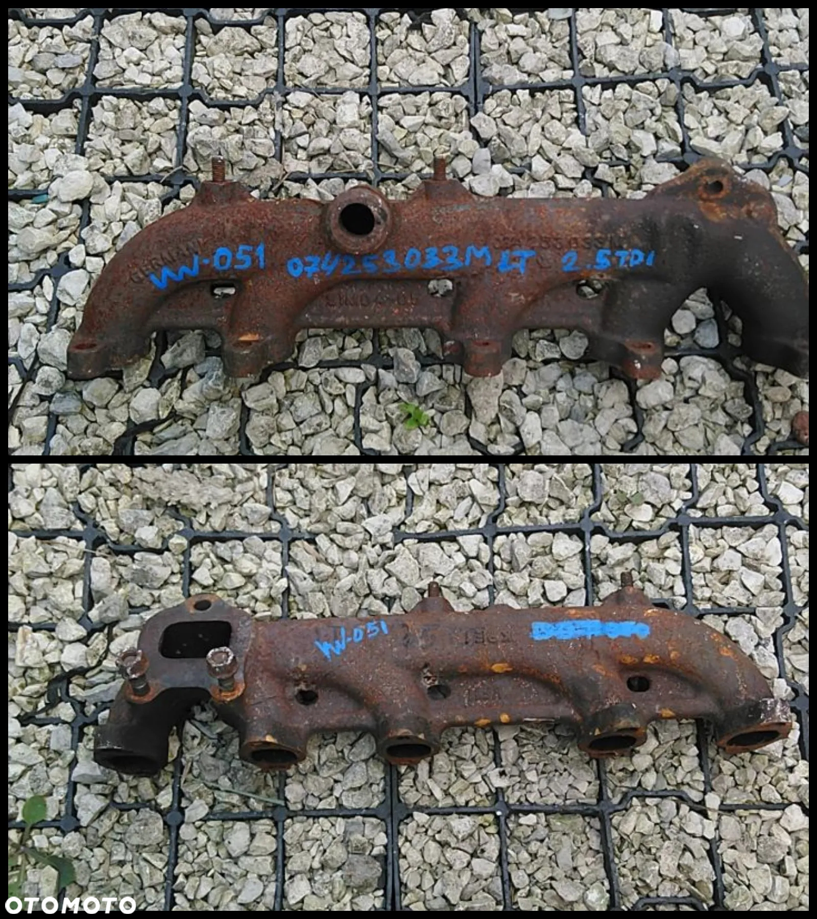 KOLEKTOR WYDECHOWY VW DIESEL 1.2 - 5.0 - 21