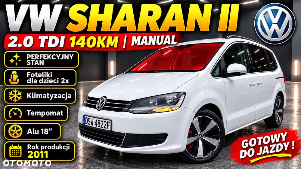 Volkswagen Sharan II (2010-) 2.0 TDI DPF BlueMotion Comfortline, 2011