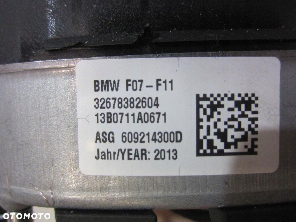 BMW F10 F07 PODUSZKA KIEROWCY AIRBAG W KIEROWNICE 6783826 USA 32306783826 - 7