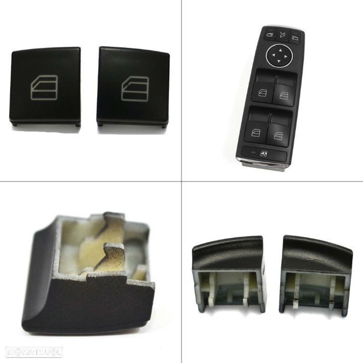 Botão capa interruptor tecla vidros Mercedes classe A C E W204 W212 W246 A207 C207 W166 X166  NOVO - 1