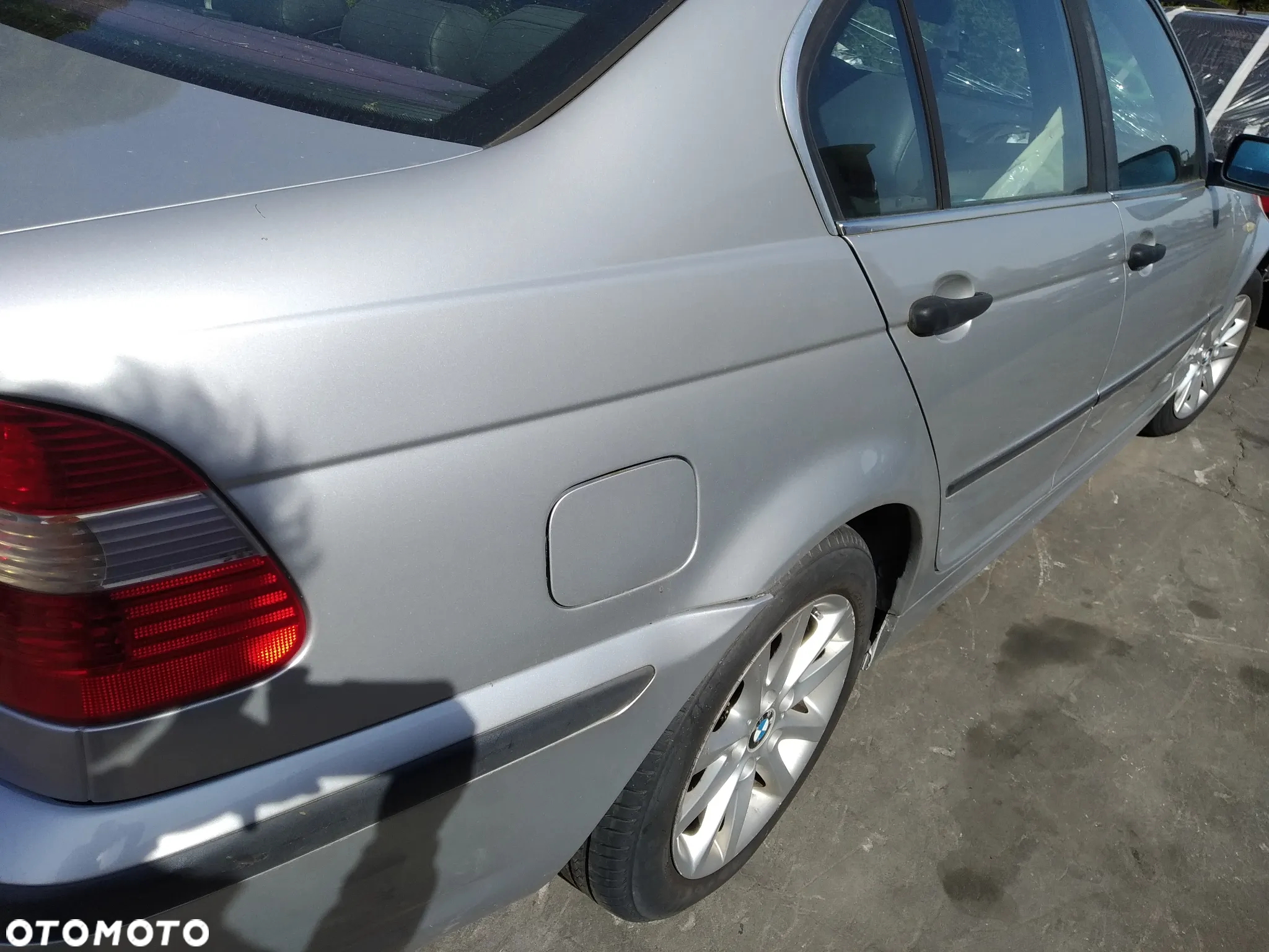 BMW E46 LIFT 318D 01-05 ZDERZAK TYL TYLNI TITANSILBER 354/7 - 5