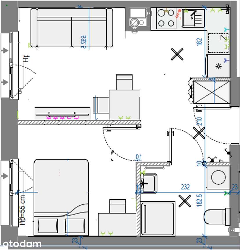 2 POKOJE | BEZPOŚREDNIO | PARKING | BALKON | STARE MIASTO | PRANDOTY