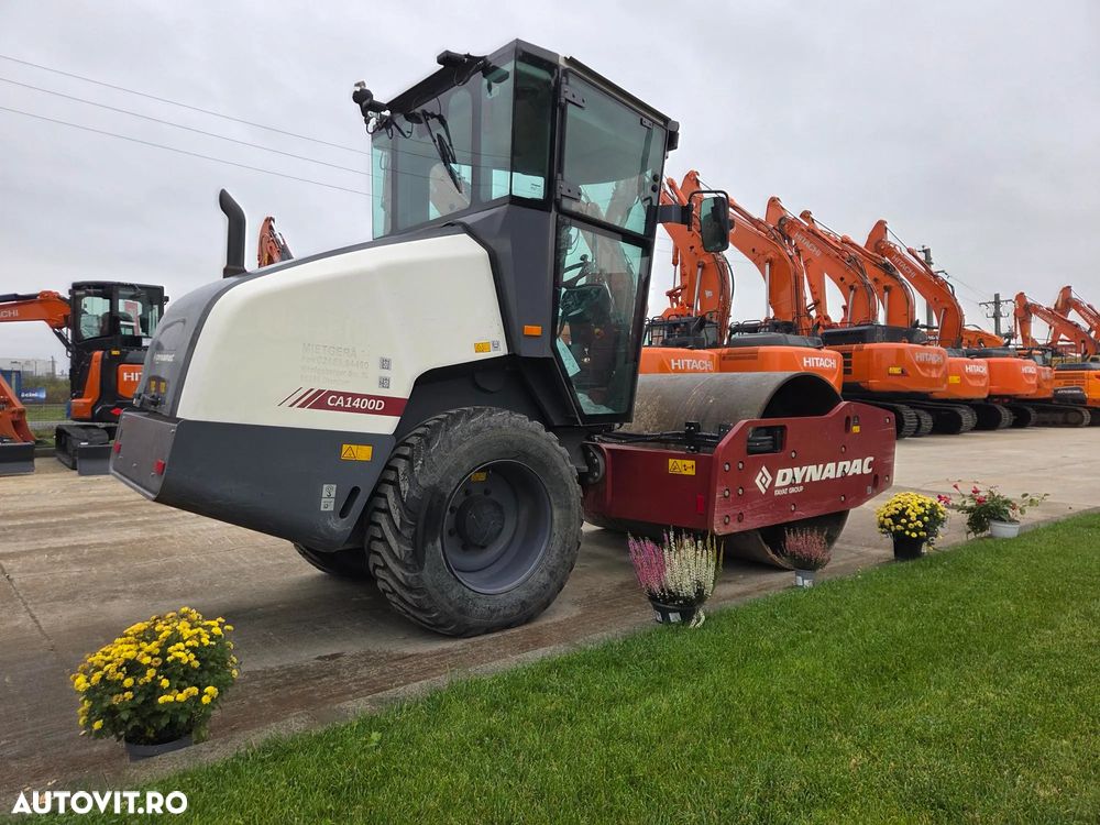 Dynapac CA1400, 7,7 tone, 2022, 317h, latime tambur 1,7m, cabina inchisa cu Aer conditionat, motor KUBOTA 75CP, lungime 4,5m, inaltime 2,7m, Certificat CE, produs in SUEDIA, posibilitate leasing 4 ani-PROMOTIE 53.900 Eur+Tva - 16
