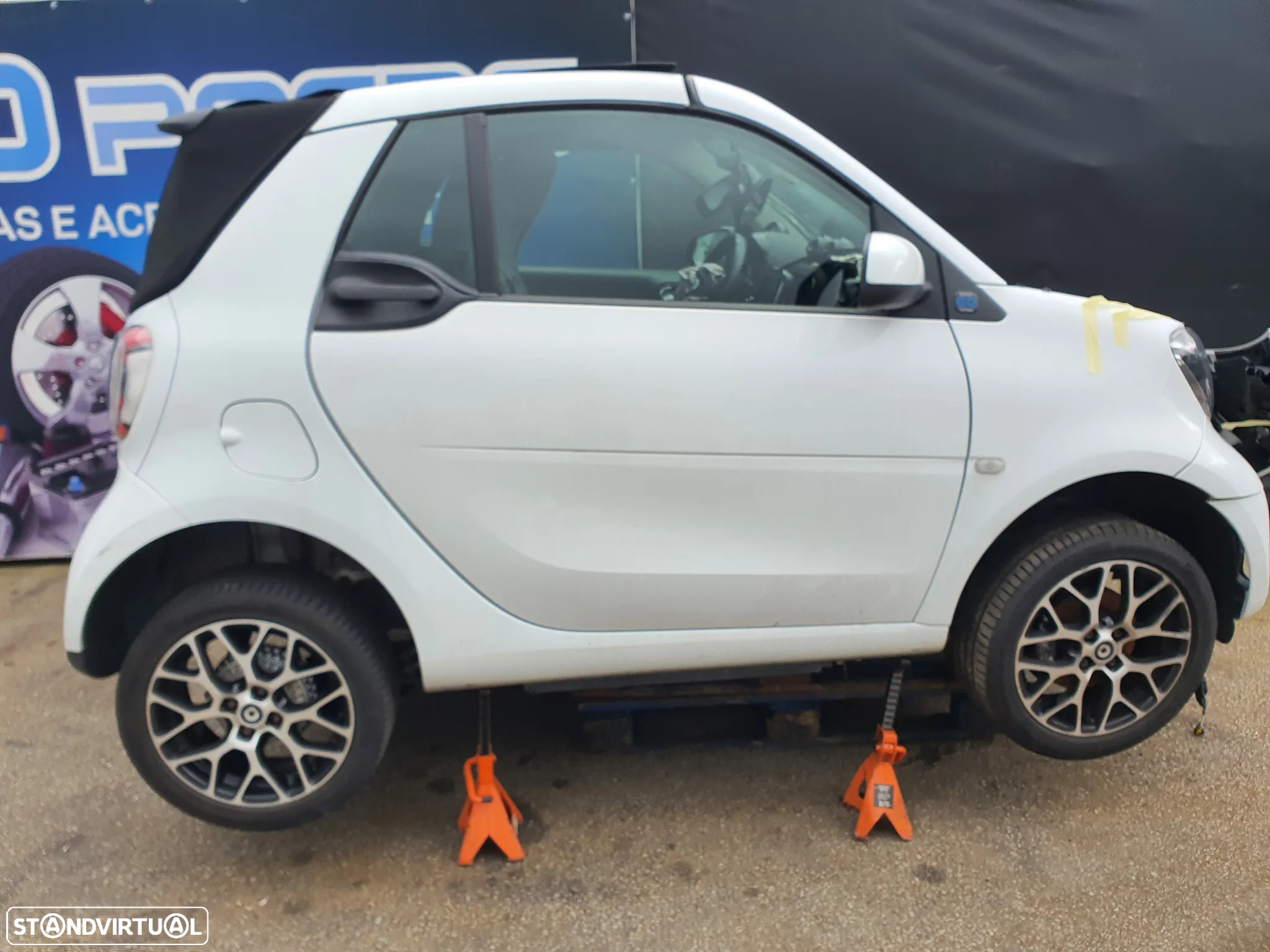 Smart Fortwo 3 Cabrio electric para peças - 4