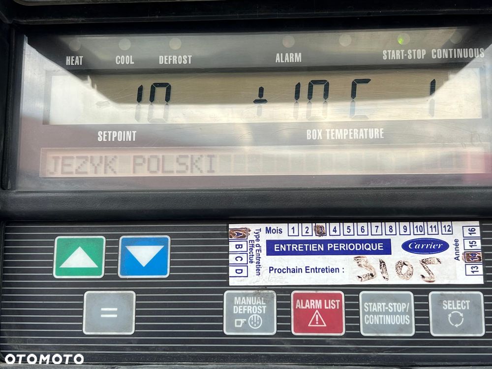 Lamberet chłodnia 2012 doppelstock podwójny załadunek bi-temperature dwie temperatury agregat vector 1950 drukarka - 24