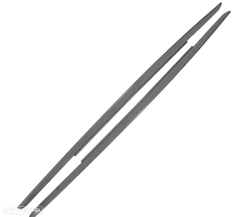EMBALADEIRAS LATERAIS BMW F10 F11 10-17 LOOK M PERFORMANCE CARBONO - 2