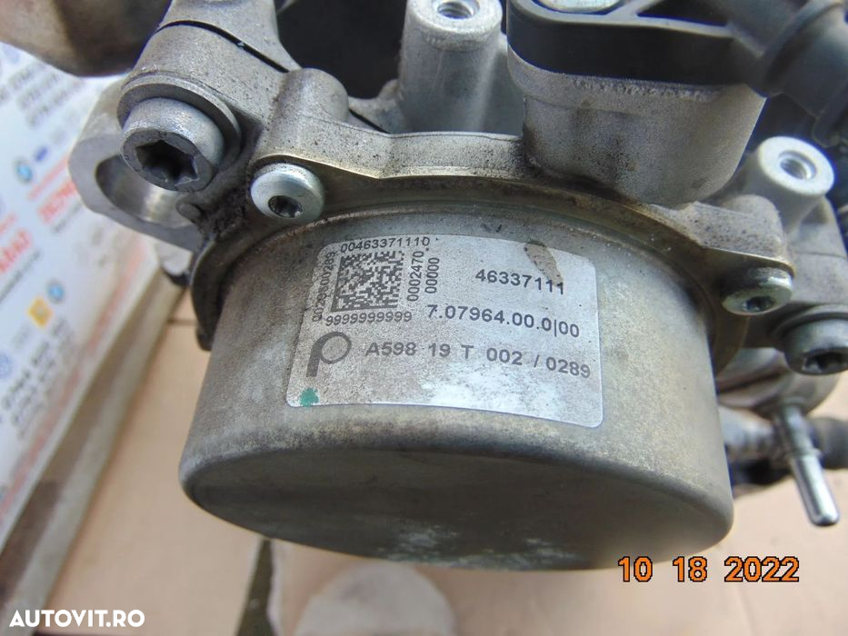 Pompa vacuum Jeep Renegade 1.3 benzina Fiat 500x pompa tandem 1.3 benz - 2
