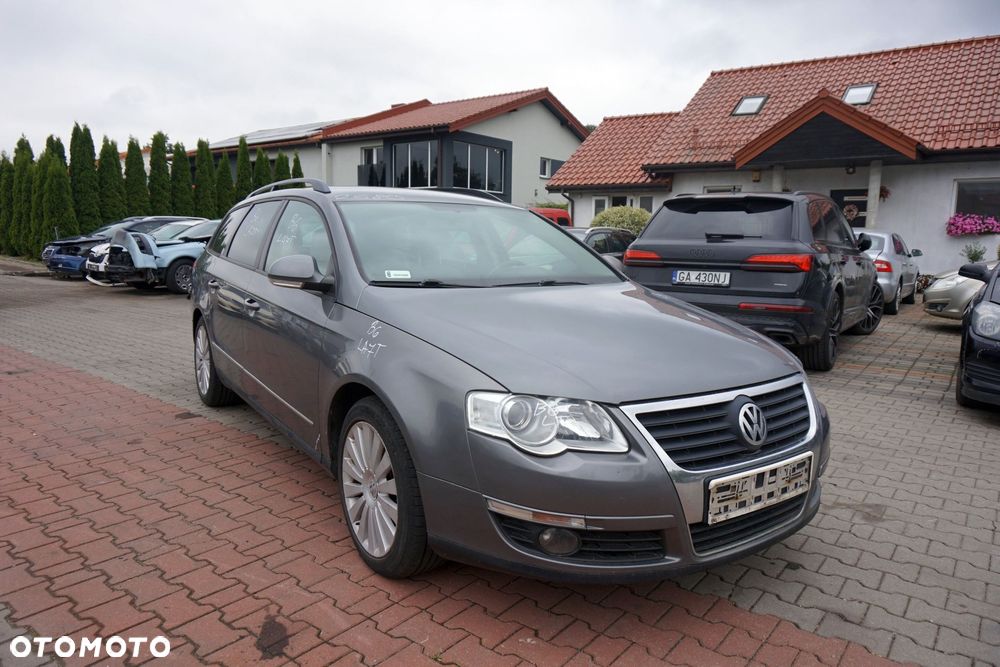 LUSTERKO ELEKTRYCZNE PRAWE PASSAT B6 LA7T 3C1857508DM SZARY VOLKSWAGEN 2005-2010 - 1