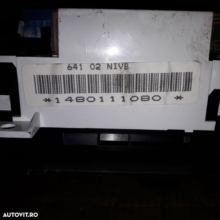 Ceas bord Peugeot Expert 1999 1.9 D 1480111080 09036419902 - 3
