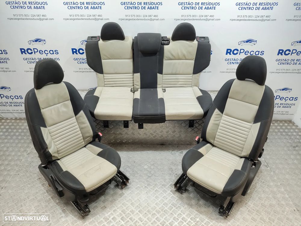 Conjunto de bancos em pele Volvo S40 Mk2 Facelift R-design - 8