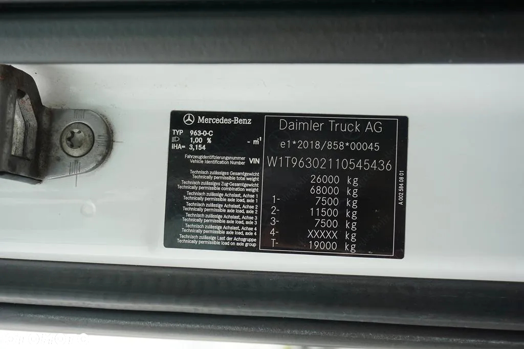 Mercedes-Benz ACTROS / 2551 / ACC / E 6 / MP 5 / ZESTAW PRZEJAZDOWY  / RETARDER / GIGA SPACE - 11