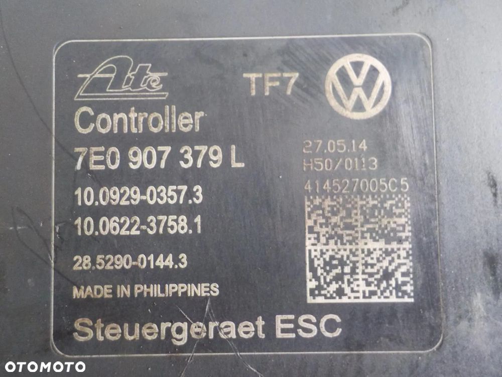 VW T5 POMPA MODUŁ ABS 7E0614517J 7E0907379L - 5