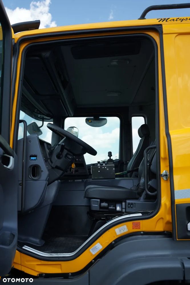 Scania P 410 / 8x4 / WYWROTKA - 6 M + HDS ATLAS 116.3  / ROTATOR / EURO 6 / - 27