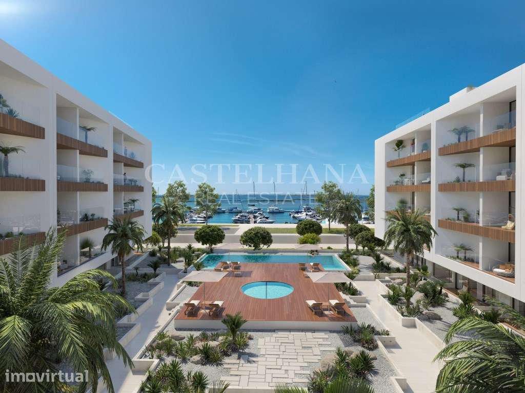 Apartamento T2 com varanda em novo empreendimento na Marina de Olhão - Grande imagem: 5/48