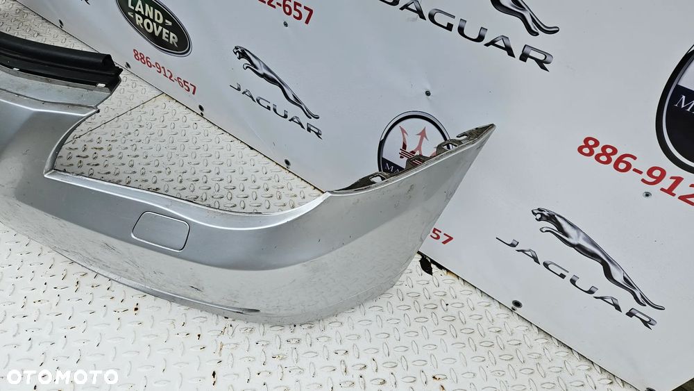 BMW 5 E60 LIFT 2007-2010 Kompletny zderzak przedni Zderzak przód pod XENON kolor srebrny Titansilber - 9