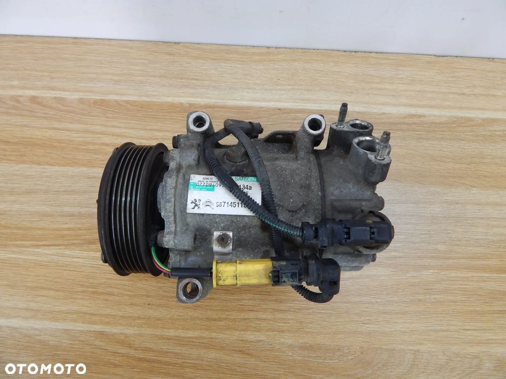 Pompa klimatyzacji 1.6 2.0 hdi Citroen c4 c5 Peugeot 508 208 Ford Volvo 07-17 Łuków części - 1