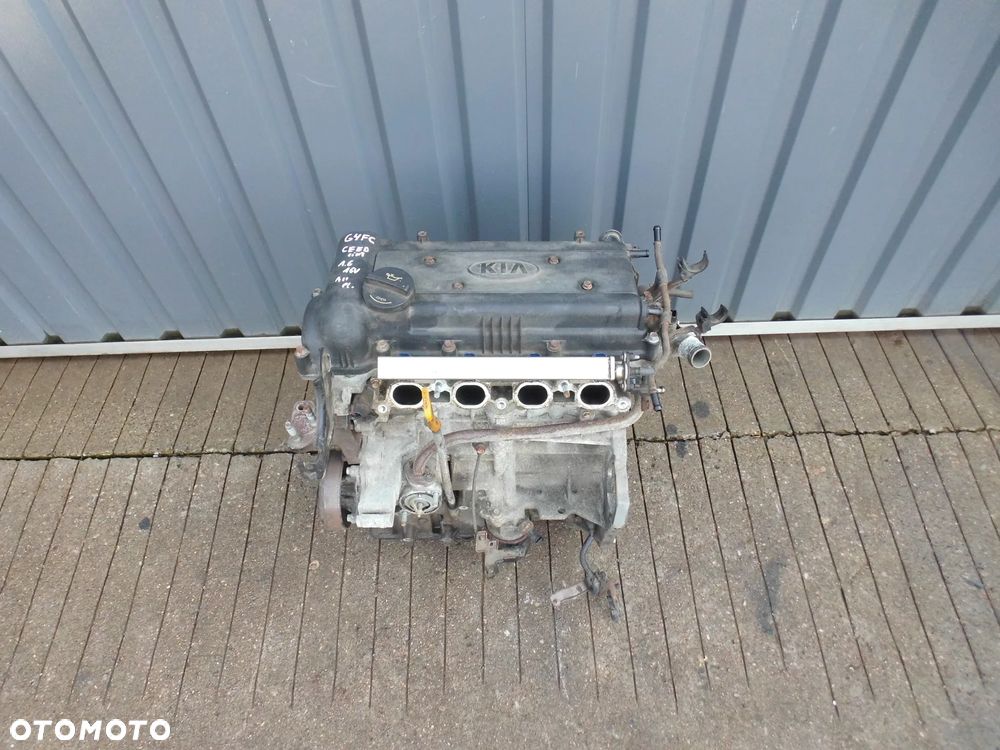 SILNIK G4FC KIA CEED I LIFT HYUNDAI I30 1.6 16V BENZYNA 2011r. 128 TYŚ KM ORYGINAŁ - 1