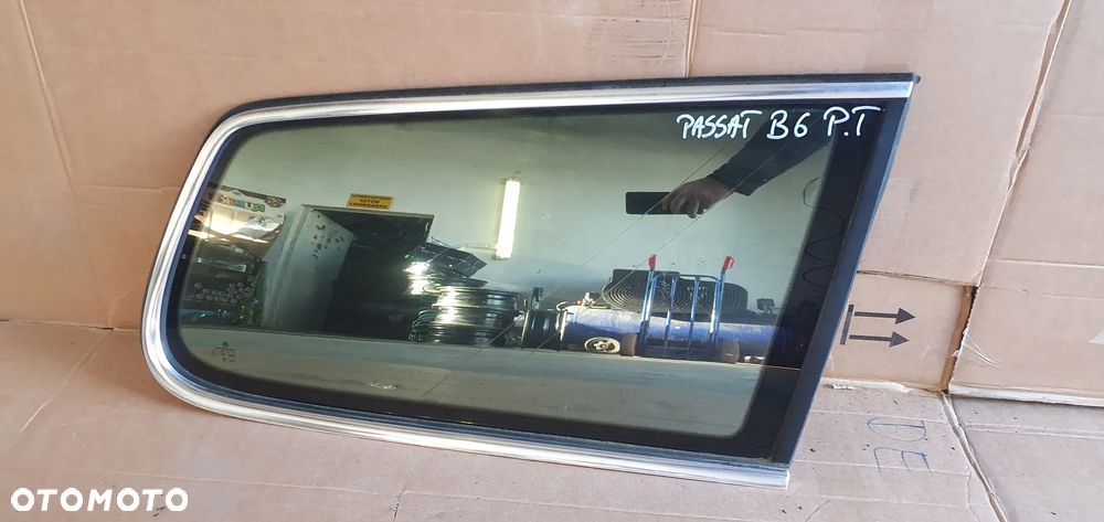 Szyba prawy tył tylna prawa karoseryjna VW Passat B6 AS2 06r - 4