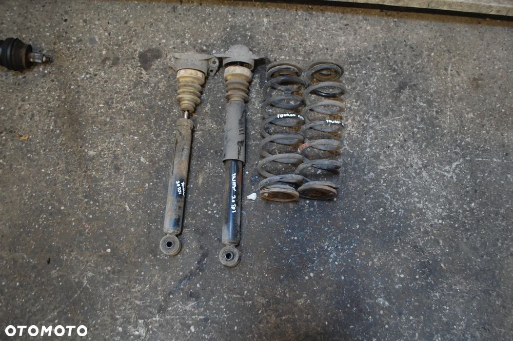 AMORTYZATORY TYŁ TYLNE + SPRĘŻYNY VW TOURAN I 1.9 TDI - 5