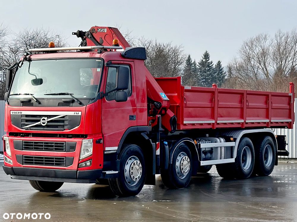Volvo FM 420 Wywrotka 6,40m* HMF 2020 K5 + PILOT / 8x4 - 4