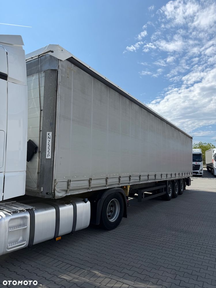 Schmitz Cargobull STANDART OŚ podnoszona sprawna opony 100%  alu deski - 3
