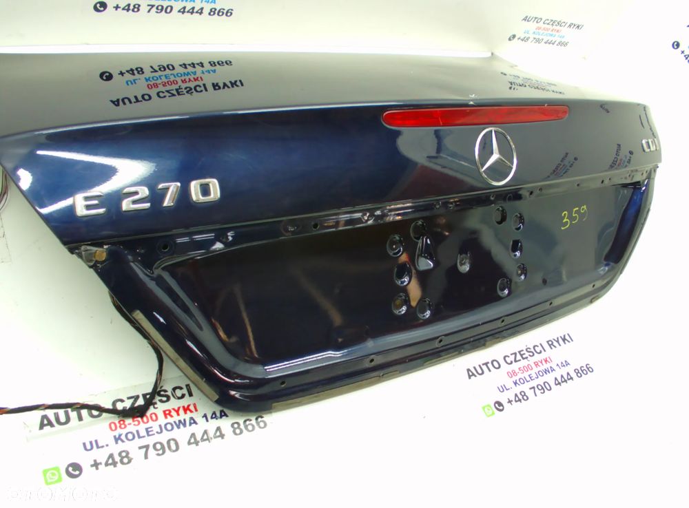 Mercedes E Klasa W211 sedan Klapa bagażnika 359 - 2