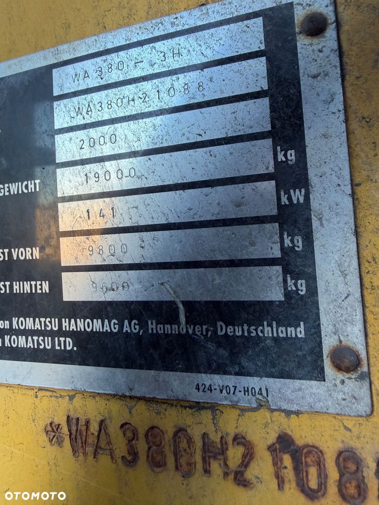 Komatsu WA 380-3H - 7