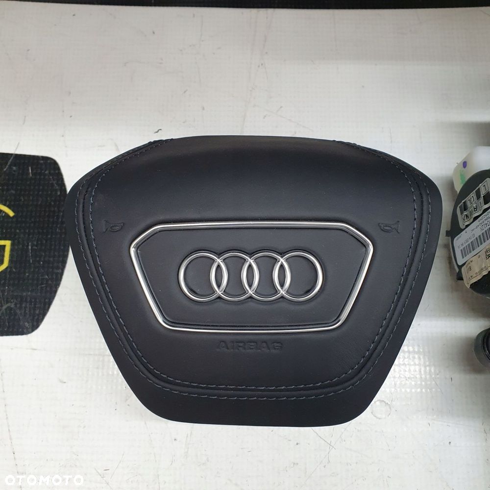 AUDI A7 C8 4K0 DESKA ROZDZIELCZA KONSOLA KOKPIT PULPIT PODUSZKI AIRBAG AIR BAG PASY KIT SET - 7