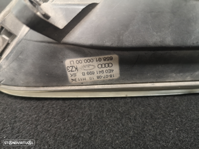 Farol de noveiro originais frente esquerda para Audi A8 d3 4e0 2007-2009 - 7