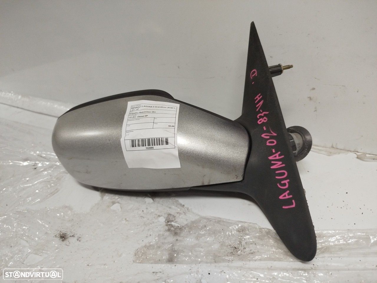 Espelho Retrovisor Dto Renault Laguna Ii Grandtour (Kg0/1_) - 1