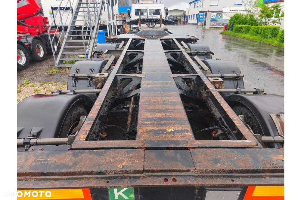 Inny DTECH Trailer Chassis Extendible wheelbase 2x 20', 30', 40' and 45' - 9